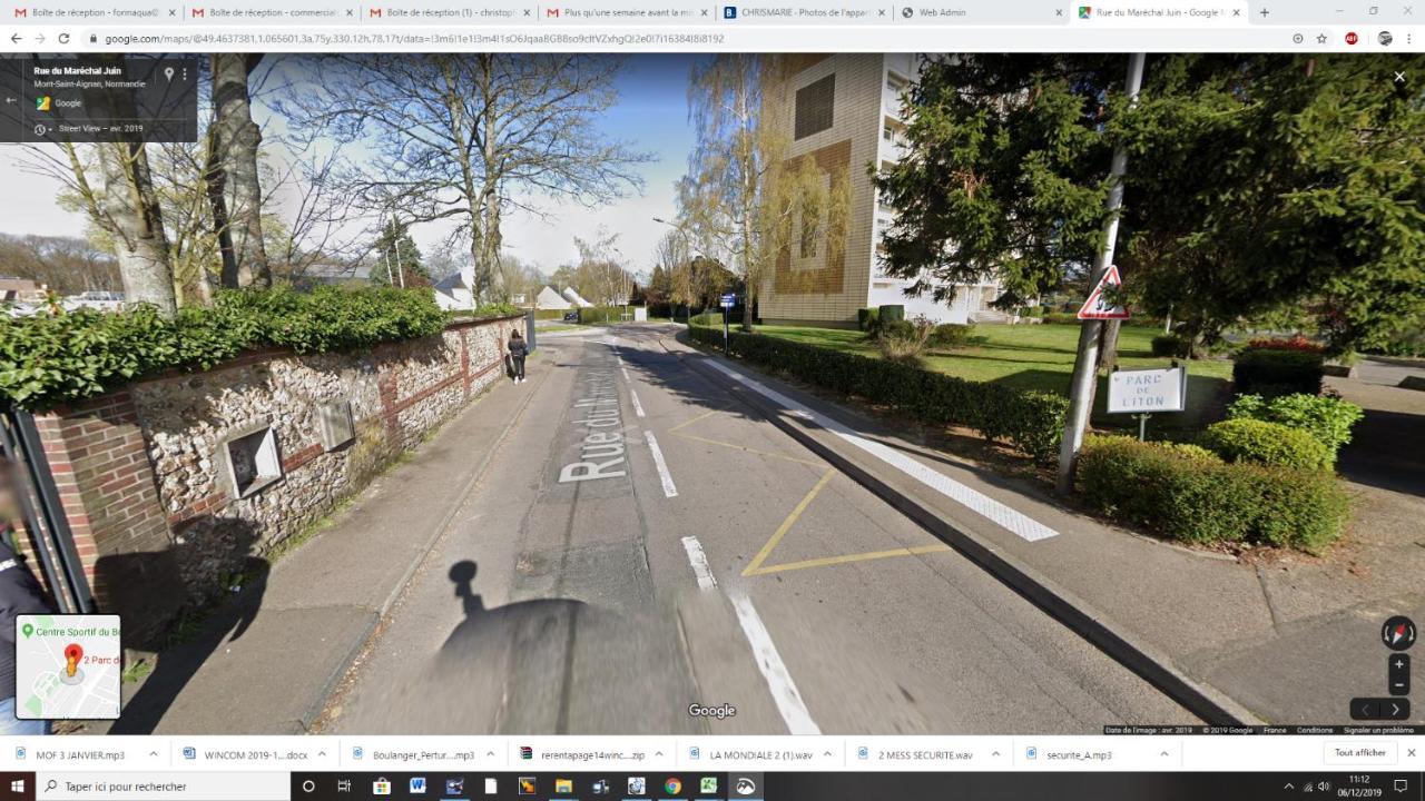 Chrismarie - Appartement Chaleureux Et Bien Situe - Parking Et Wifi Gratuits Mont-Saint-Aignan Exterior photo